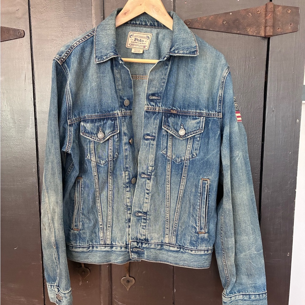 Ralph Lauren Light Blue Denim Jacket - Men’s Small
